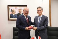 SERBEST TICARET ANLAŞMASı - Singapur Büyükelçisi Jonathan Tow'dan ATO'ya Ziyaret