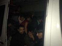 İNSAN TİCARETİ - Tekirdağ'da 39 Kaçak Göçmen Yakalandı