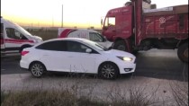 EMIN ÖZTÜRK - Tekirdağ'da Hafif Ticari Araç İle Kamyon Çarpıştı Açıklaması 1 Ölü, 1 Yaralı
