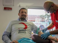 HİDAYET TÜRKOĞLU - Türk Basketbolunun Önemli İsimleri Kan Bağışı İçin Sahada