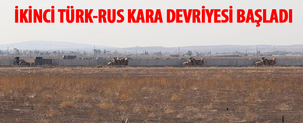 İkinci Türk-Rus kara devriyesi başladı