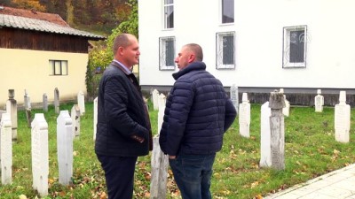 Bosna Hersek'te Rüzgar Minareyi Devirdi