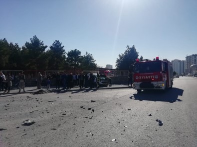 Okul Önünde Meydana Gelen Kazada Faciadan Dönüldü