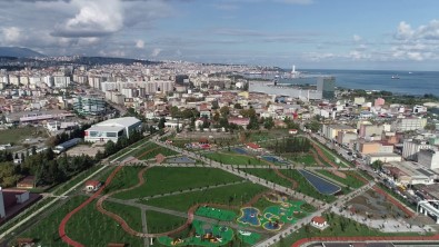 'Samsun Millet Bahçesi'nde Son Rötuşlar