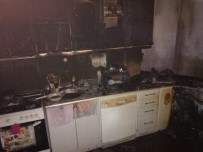 YANGINA MÜDAHALE - Alev Alan Evden Son Anda Kurtuldular