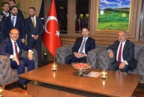 BERAT ALBAYRAK - Bakan Albayrak, Ordu Büyükşehir Belediye Başkanı Güler'i Ziyaret Etti
