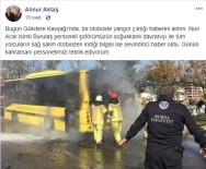 ALINUR AKTAŞ - Başkan Aktaş'tan Yolcuların Hayatını Kurtaran Şoföre Tebrik