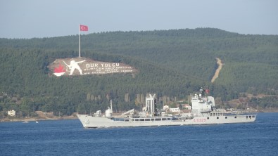 Çanakkale Boğazı'ndan Peş Peşe NATO Gemileri Geçti