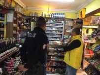 KAHVEHANE - Polis Okul Çevrelerini Denetledi