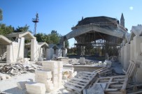 VİRANŞEHİR - Şanlıurfa'da Temeli Atılan Caminin İnşaatı Devam Ediyor