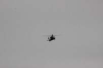 KİLİS VALİSİ - Sınır Hattında Helikopterle Denetim