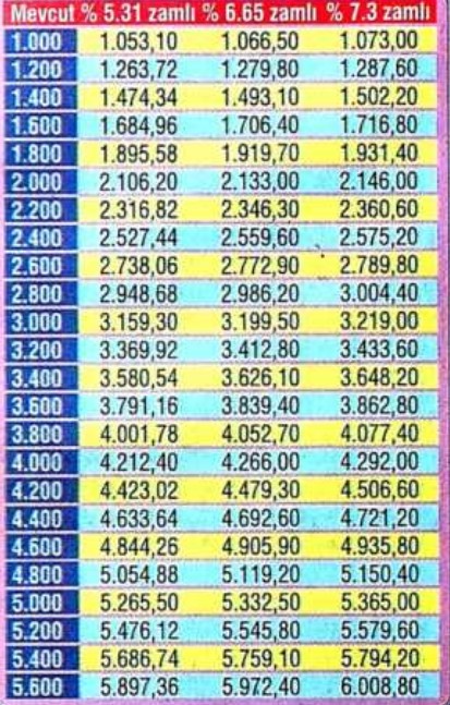 Emekliye zamlı maaş! Kuruşu kuruşuna hesaplandı