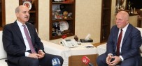 NUMAN KURTULMUŞ - Ak Parti Genel Başkanvekili Kurtulmuş'tan Büyükşehir'e Ziyaret