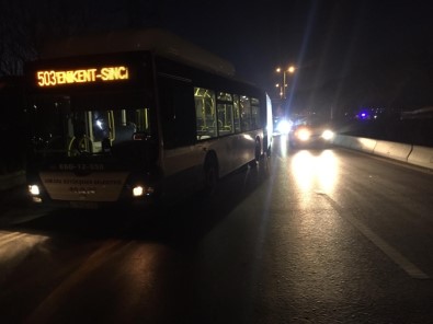 Başkent'te İki Otobüs Çarpıştı Açıklaması 1 Yaralı