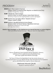Beylikdüzü Belediyesi'nden 10 Kasım'da 'Atatürk Ormanı'