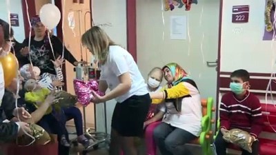 Erzurum'da Lösemili Çocuklar İçin Moral Programı Düzenlendi