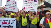 YOLSUZLUK - Irak'ta Hükmet Karşıtı Protestolara Engellilerden Destek