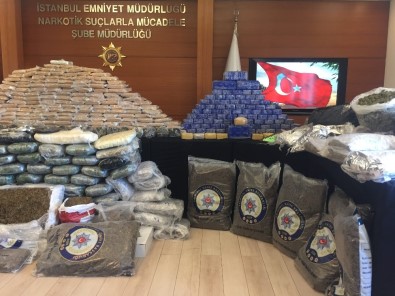 İstanbul'da Uyuşturucu Operasyonları Açıklaması 510 Kilo Uyuşturucu Madde Ele Geçirildi