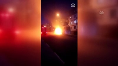 Karabük'te Seyir Halindeki Otobüste Yangın Çıktı