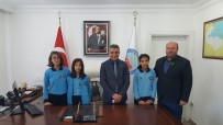 MEHMET ALİ ÖZKAN - Öğrencilerden Kaymakam Özkan'a Ziyaret