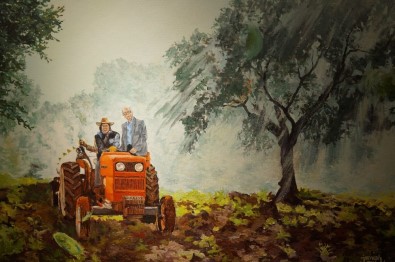 Polis Memuru İsmail Utku, Fırçasıyla Maharetini Sergiledi