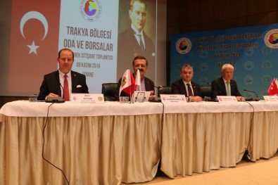 Trakya Bölgesi Oda Ve Borsaları Müşterek İstişare Toplantısı Gerçekleştirildi