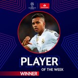 PARIS - UEFA Şampiyonlar Ligi'nde Haftanın Futbolcusu Açıklaması Rodrygo