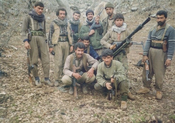 PYD elebaşı 'Mazlum Kobani' kod adlı terörist Ferhad Abdi Şahin PKK kampında