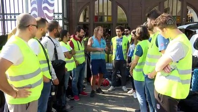 Gönüllü Dalgıçlar Ortaköy Sahilinde Su Altı Temizliği Yaptı