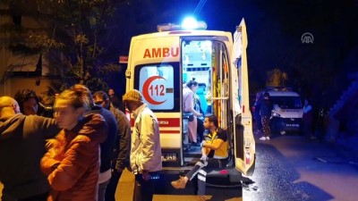 İstanbul'da Kapalı Otoparkta Araç Yangını