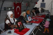 UMUTLU - HDP Önündeki Ailelerin Evlat Nöbeti 90'Incı Gününde Devam Ediyor