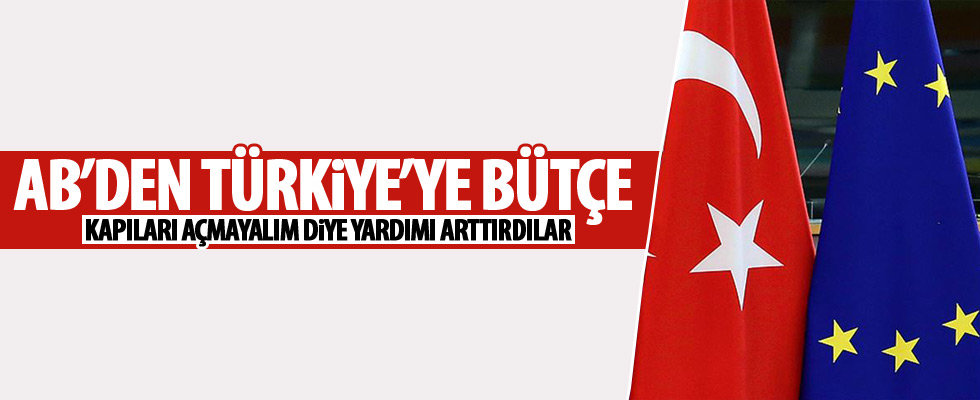 AB'den Türkiye'ye maddi destek!