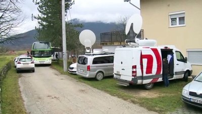 Bosna Hersek'teki Vucjak Kampı'nda Kalan Göçmenler Taşınıyor