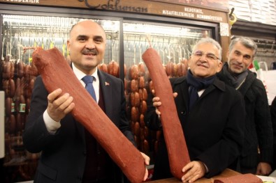 Büyükşehir Belediye Başkanı Büyükkılıç Açıklaması 'Pastırma Denince Akla Kayseri Gelir. Ondan Sonra Diğerleri Konuşur'