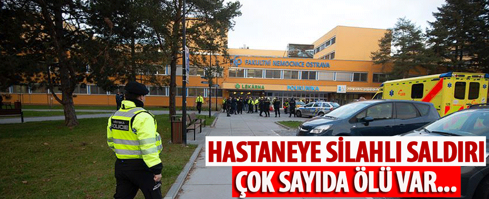 Çekya'da hastaneye silahlı saldırı: 6 ölü