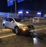 SÜLEYMAN DEMİREL - Kuşadası'nda Alkollü Sürücü Kaza Yaptı