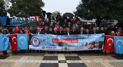 Malatya'da 'İnsanlık İçin Ses Ver' Eylemi