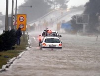 SU BASKINI - Meteorolojiden kırmızı kodlu ilk uyarı