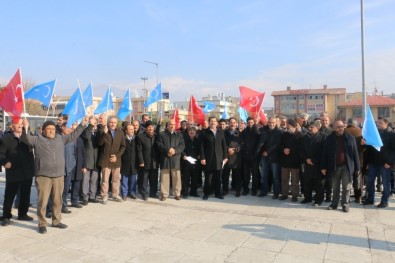 STK'lar Doğu Türkistan'da Yaşanan Zulme Karşı Ortak Basın Açıklaması Yaptı