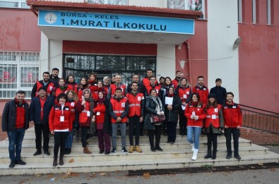 Türk Kızılay Bursa'dan Kelesli Öğrencilere Anlamlı Sürpriz