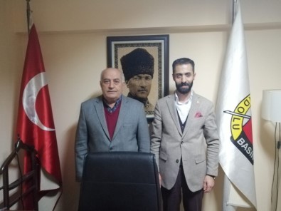 ABB Erzurum Şube Başkanı Mehmet Musa Çakır, ABB Genel Merkezi'ni Ziyaret Etti