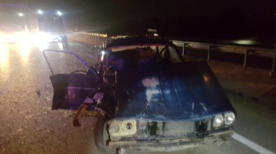 Ayvacık'ta Trafik Kazası Açıklaması 2 Yaralı