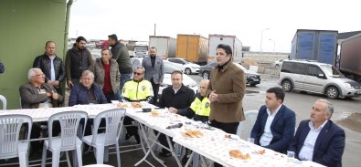 Başkan Genç, Kamyoncu Esnafıyla Buluştu