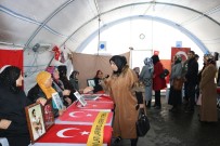 OTURMA EYLEMİ - Bingöl KADEM Üyelerinden HDP Önündeki Ailelere Ziyaret