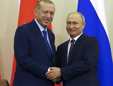 Cumhurbaşkanı Erdoğan, Putin'le görüştü!