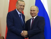 RUSYA DEVLET BAŞKANı - Cumhurbaşkanı Erdoğan, Putin'le görüştü!