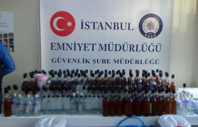 İstanbul'da Sahte İçki Operasyonu