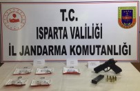 Jandarmanın Yol Kontrolünde Uyuşturucu Ve Silah Ele Geçirildi