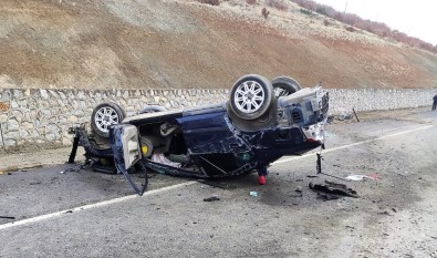 Kahramanmaraş'ta Otomobil Takla Attı Açıklaması 1 Ölü, 1 Yaralı