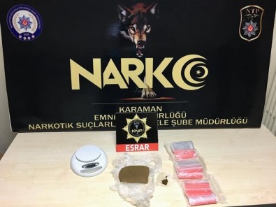 Karaman'da Uyuşturucu Operasyonunda 1 Tutuklama